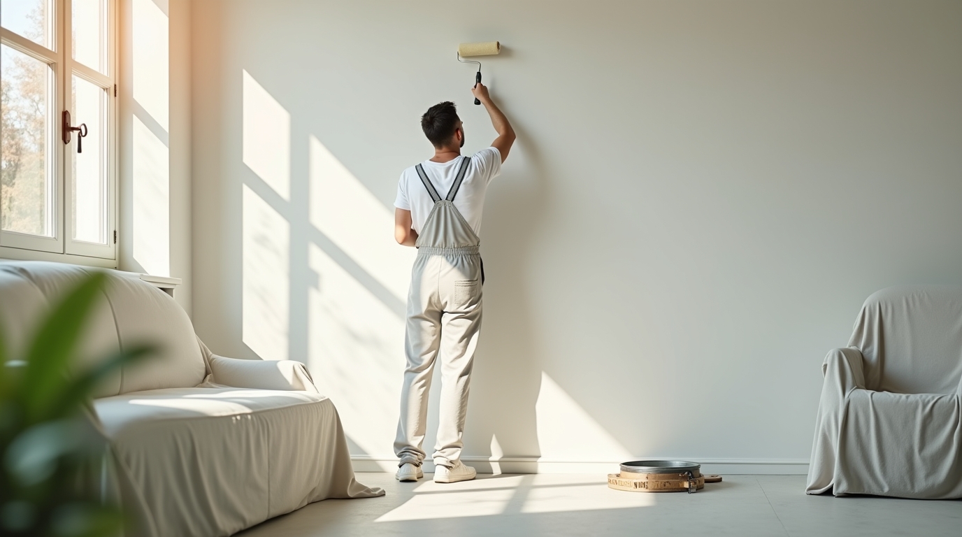A_skilled_painter_in_overalls_applying_a_clean_coat_o_0